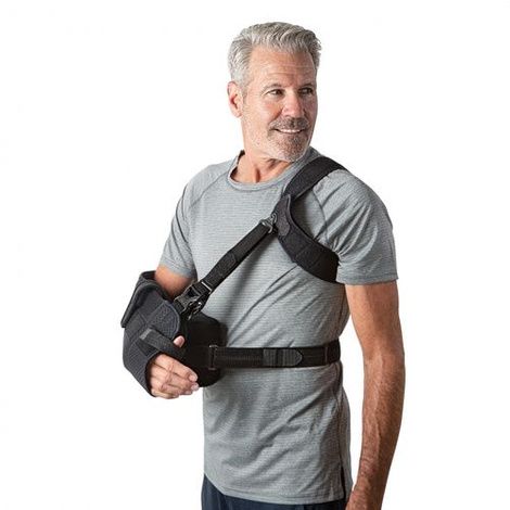 How to Put On Donjoy Shoulder Sling Instructions