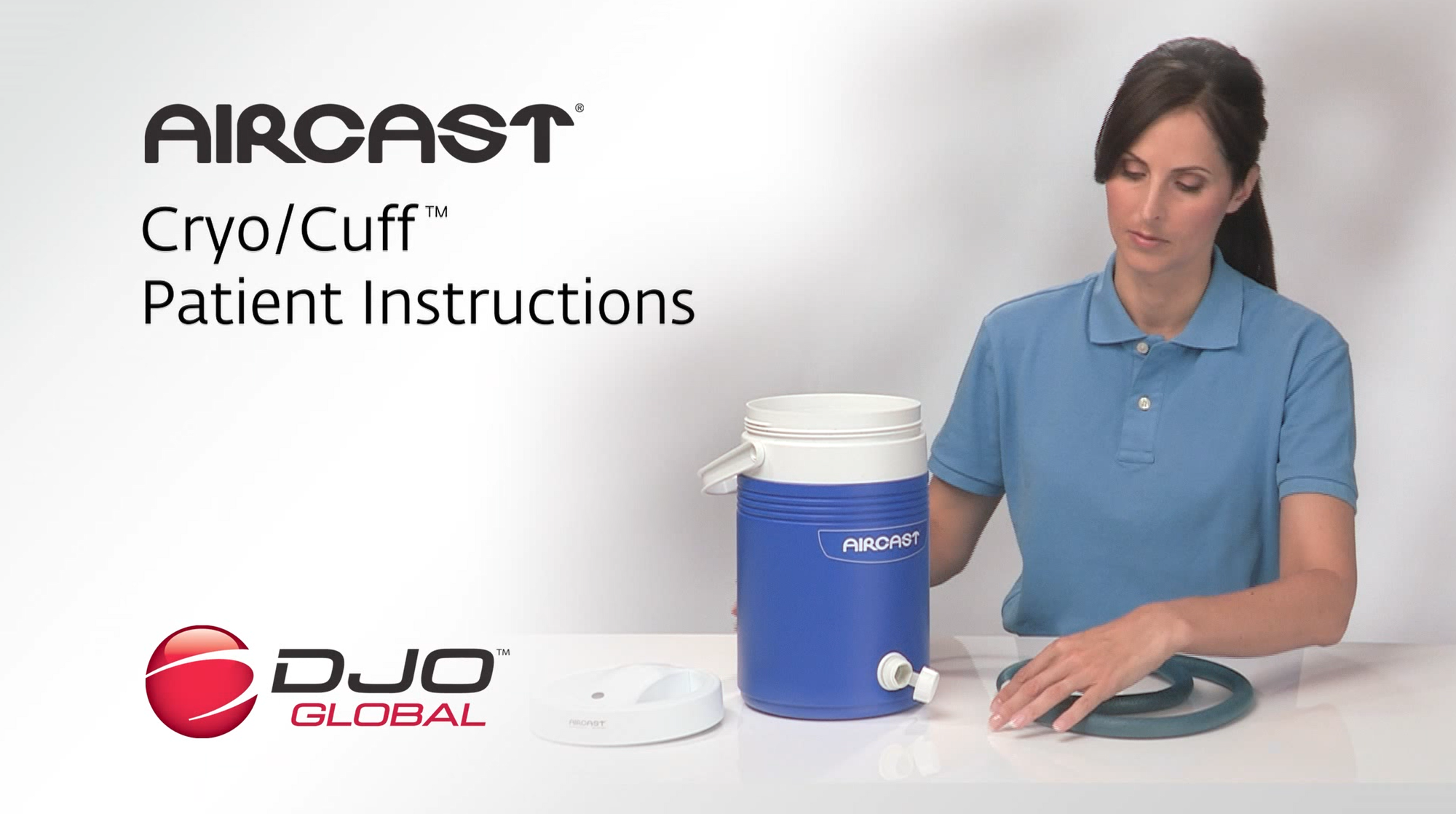 Aircast Shoulder Cryo/Cuff Gravity Fed Cooler XL Strap