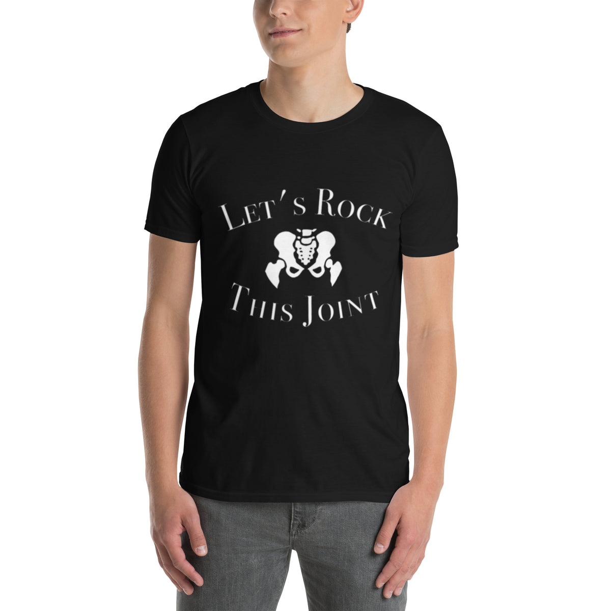 &quot;Let&#39;s Rock This Joint (Hip)&quot; Short-Sleeve Unisex T-Shirt