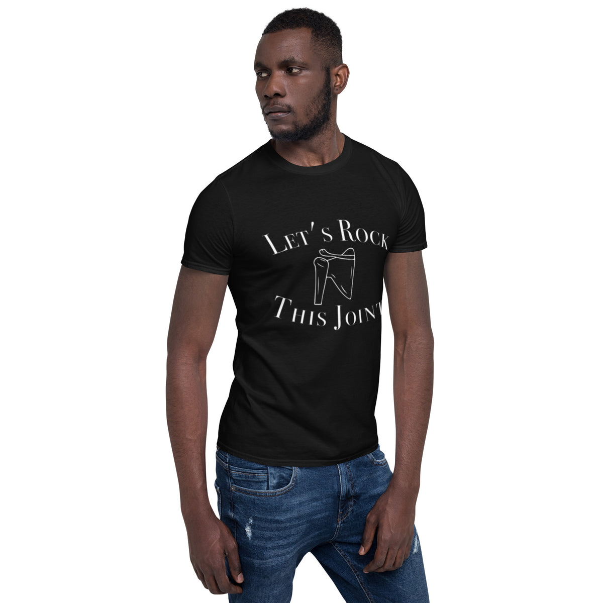 &quot;Let&#39;s Rock This Joint (Shoulder)&quot; Short-Sleeve Unisex T-Shirt