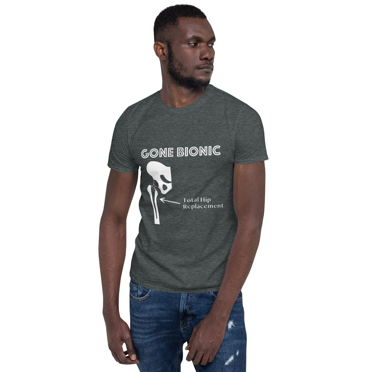 &quot;Gone Bionic (Hip)&quot; Short-Sleeve Unisex T-Shirt