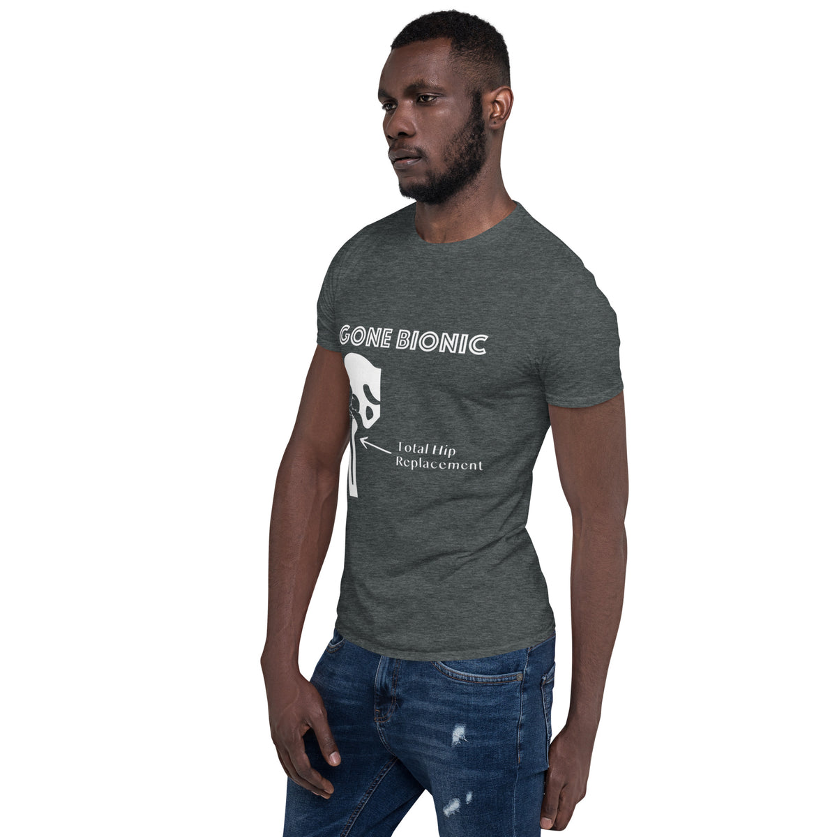 &quot;Gone Bionic (Hip)&quot; Short-Sleeve Unisex T-Shirt