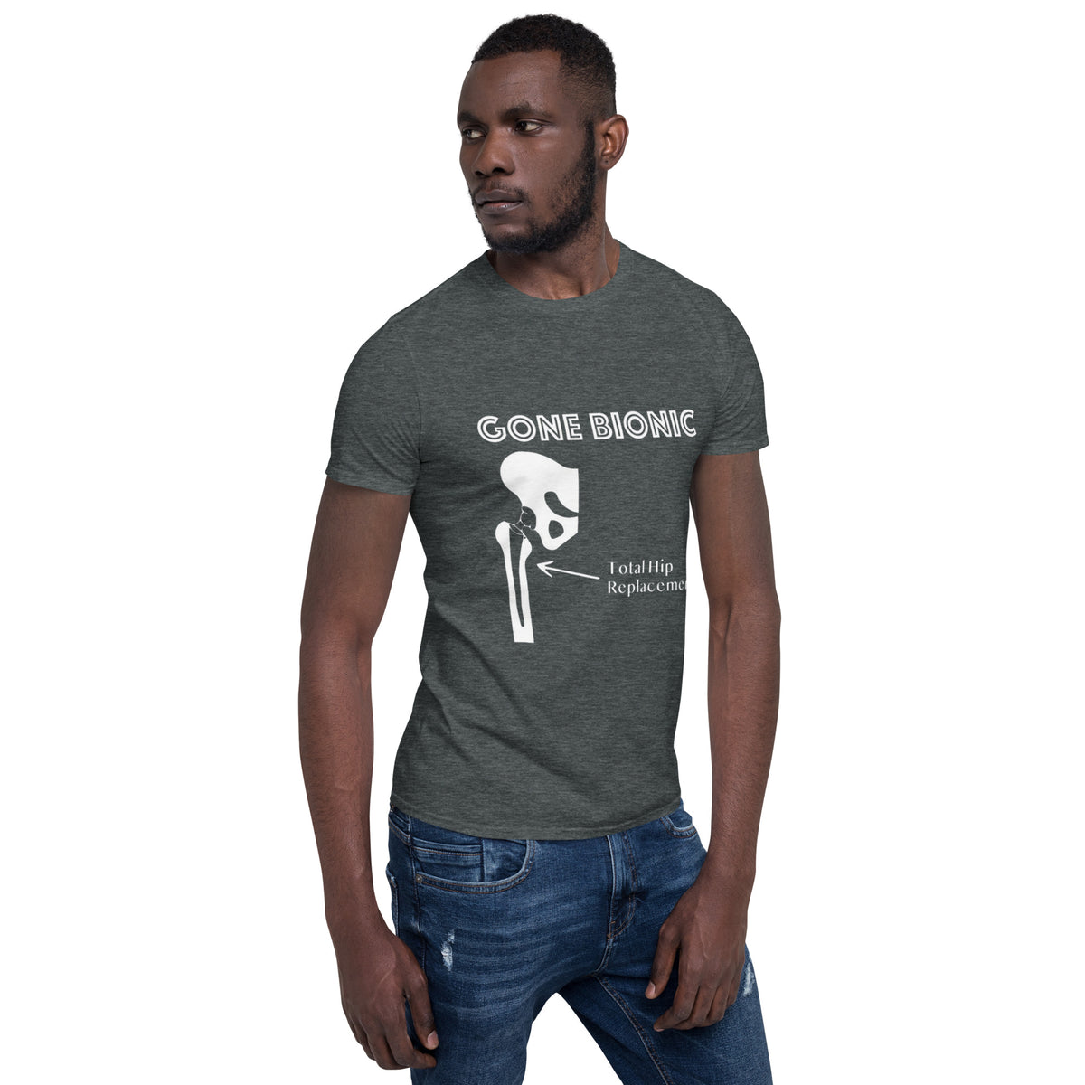 &quot;Gone Bionic (Hip)&quot; Short-Sleeve Unisex T-Shirt