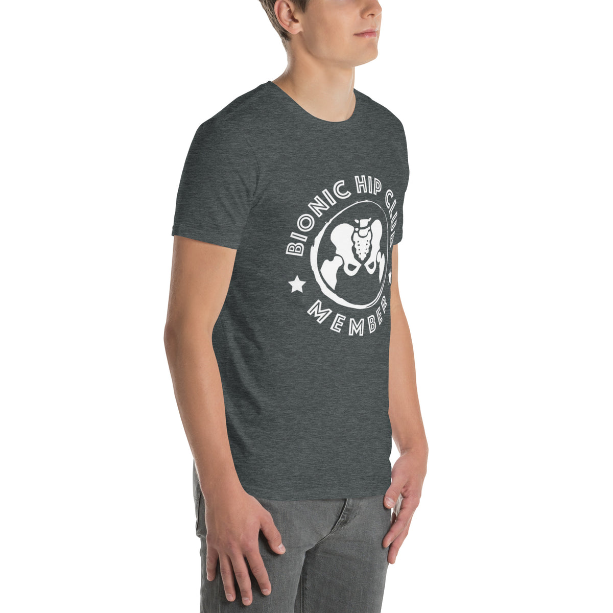 &quot;Bionic Hip Club Member&quot; Short-Sleeve Unisex T-Shirt