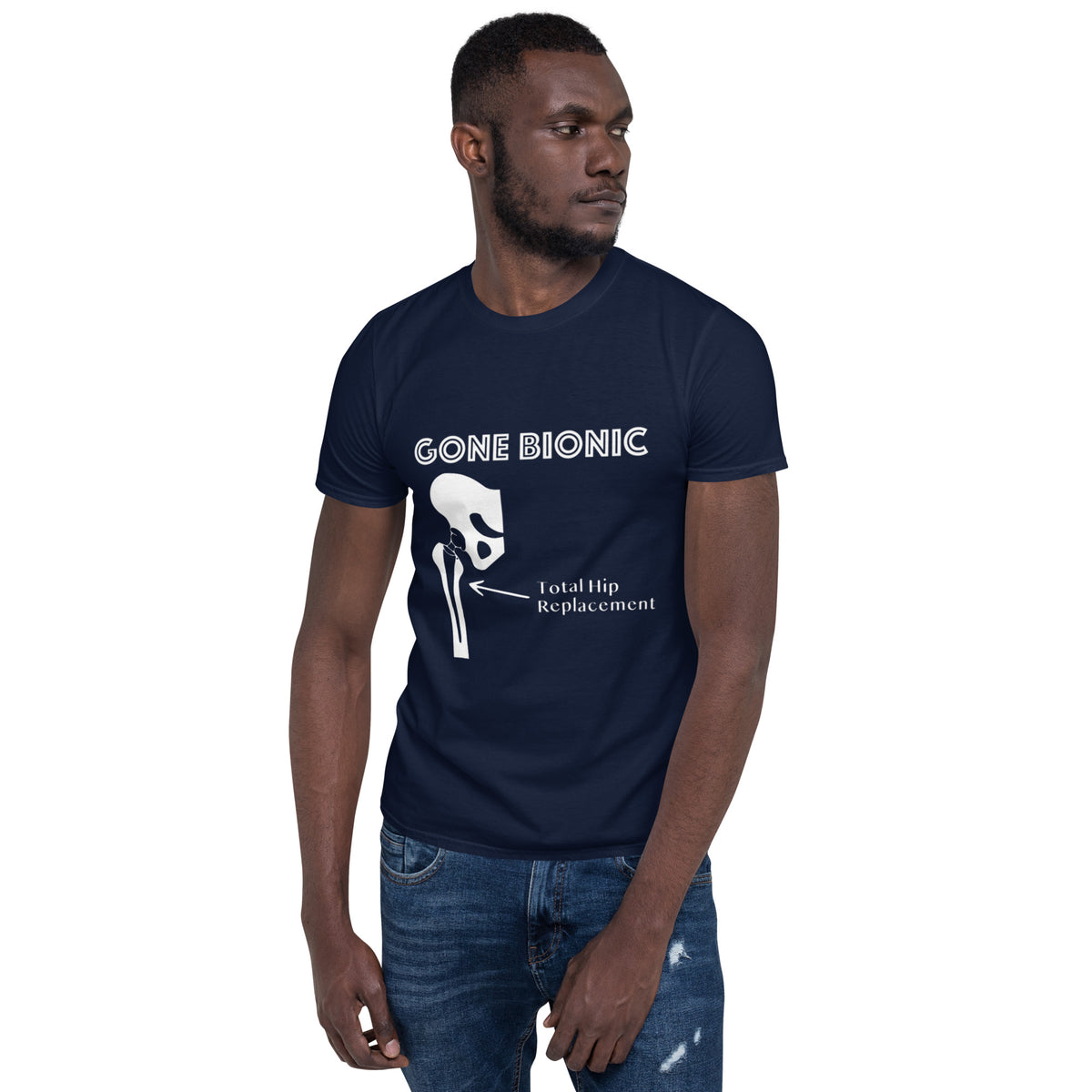 &quot;Gone Bionic (Hip)&quot; Short-Sleeve Unisex T-Shirt