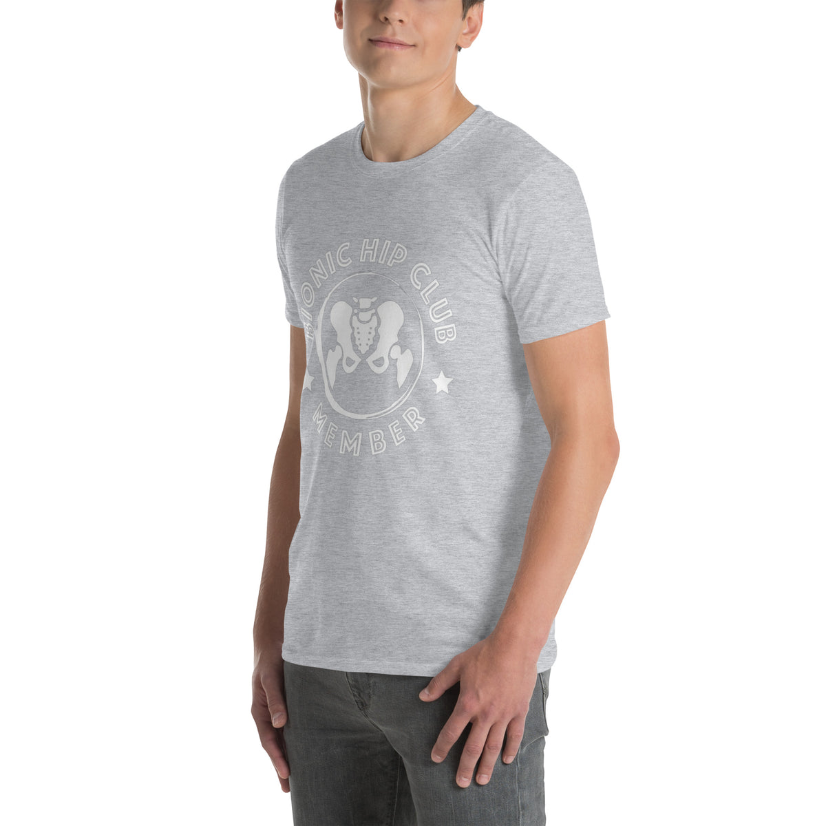 &quot;Bionic Hip Club Member&quot; Short-Sleeve Unisex T-Shirt