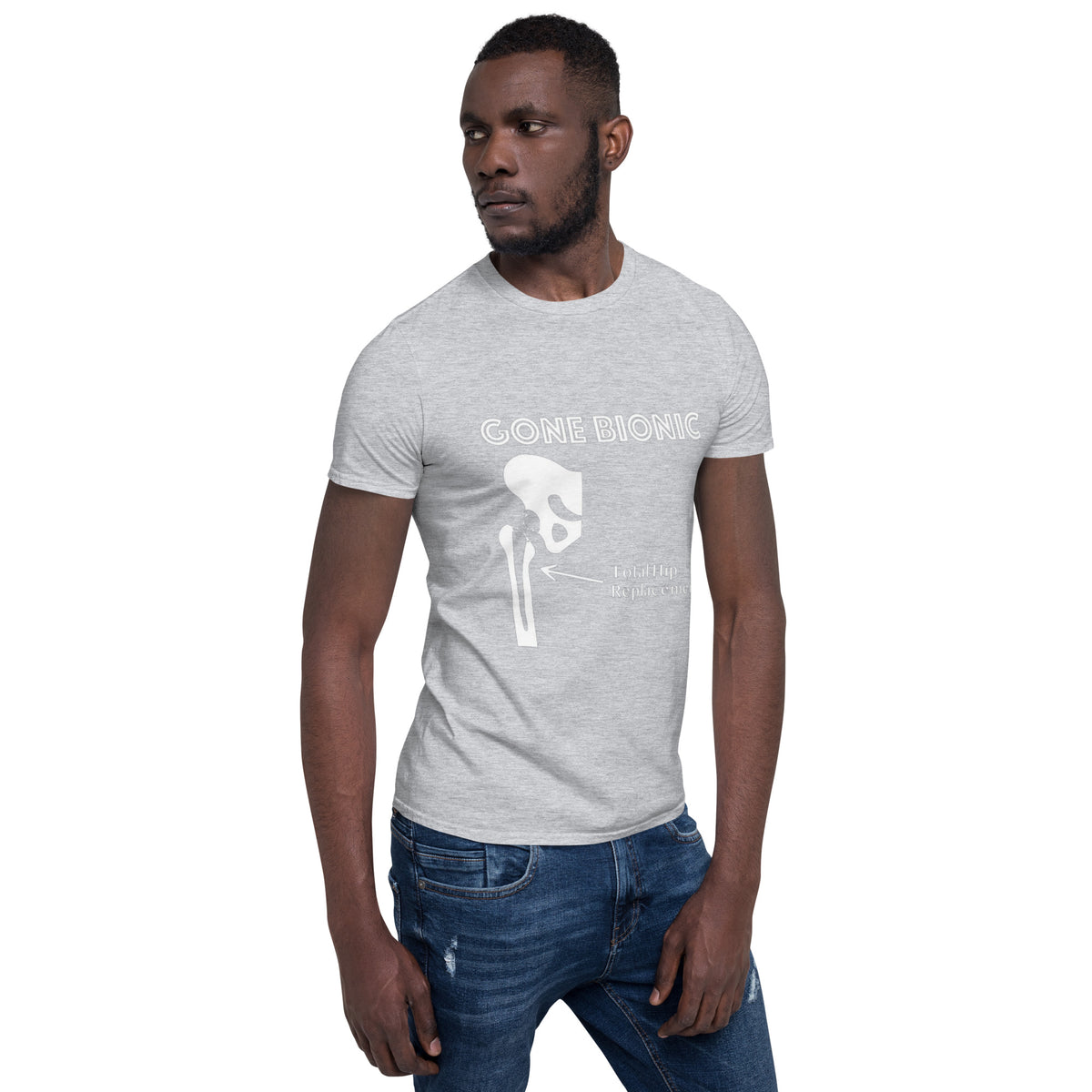 &quot;Gone Bionic (Hip)&quot; Short-Sleeve Unisex T-Shirt